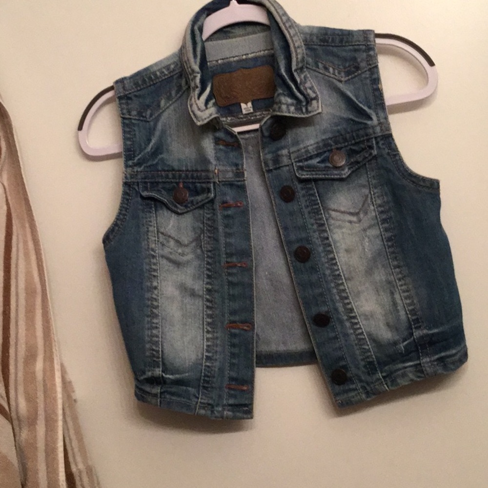 Denim  vest